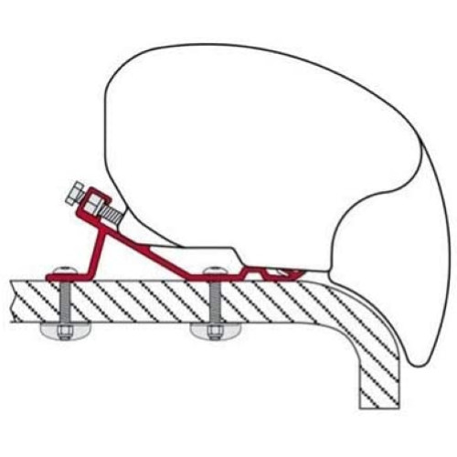 Kit staffe standard - staffe, per