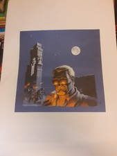 Litografia  lo Sconosciuto  di