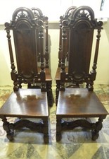 Lotto di QUATTRO sedie Luigi