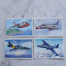 AEREI e MISSILI  figurine Panini 4  figurine differenti mai incollate