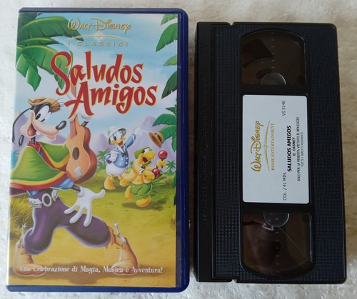 Saludos amigos vhs - saludos,