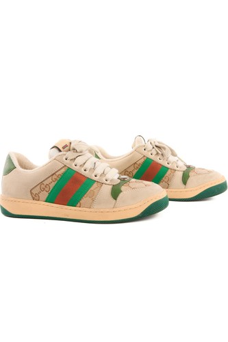 Gucci ecru sneakers - gucci,