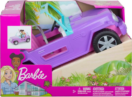 Barbie jeep spiaggia gioco - jeep, da
