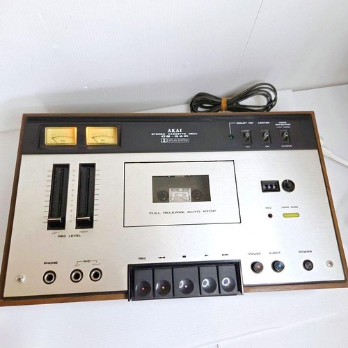 Akai 34d stereo cassette - cs-34d,