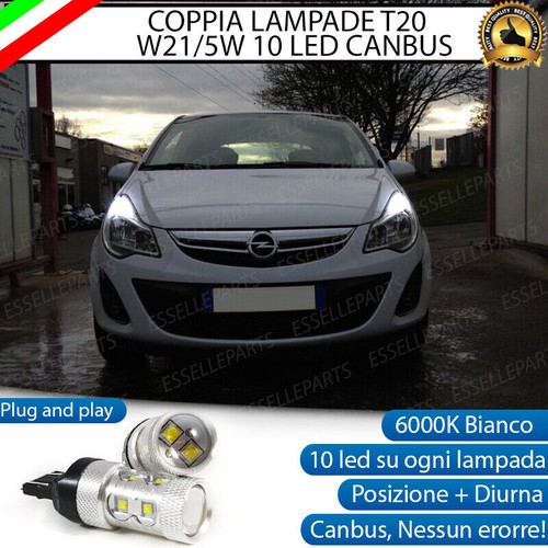 Coppia lampade t20 - coppia, led