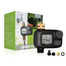 MOES Irrigatore Timer Programmabile per Giardino Tubo Irrigazione a Goccia Irrigazione Auto