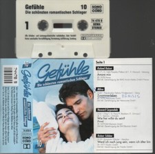 ROLAND KAISER MILVA WILLEM PAOLA SEVERINE GITTE musicassetta mc MADE IN GERMANY