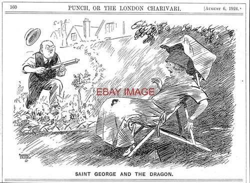 1924 punch print saint george - 1924,