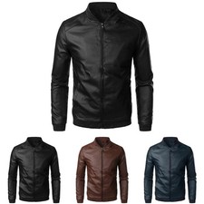 Cappotto uomo leggero ecopelle