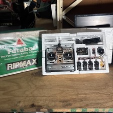 Vintage Futaba Ripmax Challenger FP 5n serie telecomando auto barca aereo 35m