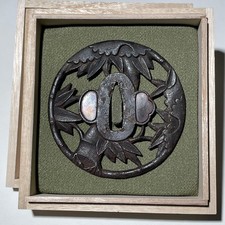 Bamboo Sukashi Tsuba
