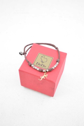 Braccialetto dodo corda con - in,