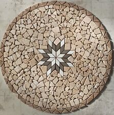 ANTICO ROSONE MOSAICO ANTICATO