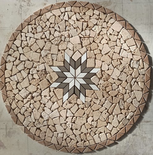 Antico rosone mosaico - antico,