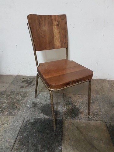 Sedia teak ferro misure - e,