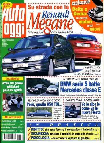 Auto oggi anno - oggi, x