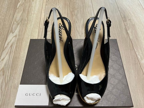 Gucci smalto zeppa suola - smalto,