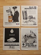Mobil Oil,  Clipper Oil, Aral, Cities ^ Pubblicità Advertising Lotto 3A Pz.4