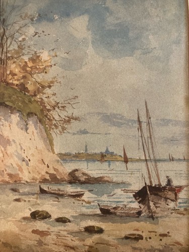 Bella pittura acquerello 1900 - bella,