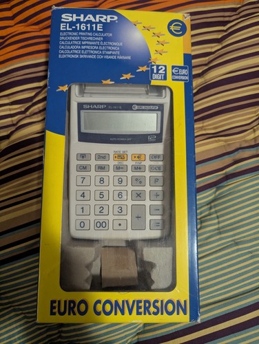 Sharp 1611e calcolatrice - sharp,