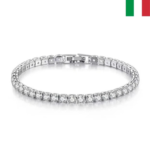 Bracciale tennis color - bracciale,