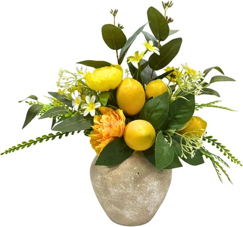 Pianta finto limone 15 - finto,