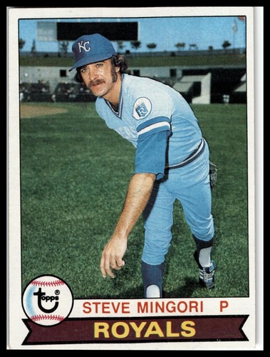 1979 topps steve mingori - 1979,