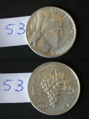 Repubblica moneta lire - repubblica, 5