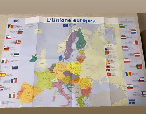 Poster cartina geografica - poster,