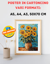 Quadro Stampa Stile Van Gogh