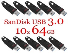 LOTTO 10x unità flash SanDisk