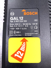 CARICATORE RAPIDO BOSCH GAL 12 - 2,4-12 V - 12 MINUTI - 2607224100