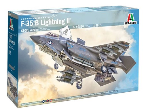Italeri aereo caccia f - caccia, f-35b