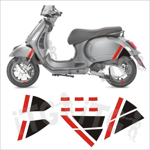 Kit adesivi stickers vespa - kit,