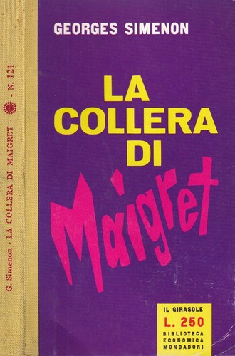 Collera maigret libro - la, di