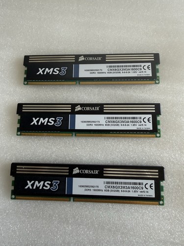 Ddr3 ram triple kit corsair - ram,