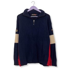 Maglione Napapijri blu rosso e