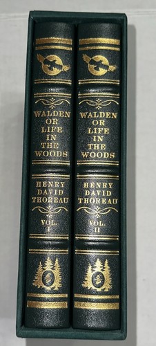 Easton press walden life in - easton,