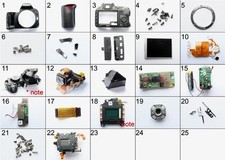 Nikon D3100 ricambi part