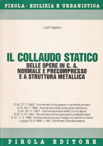 Collaudo statico delle opere