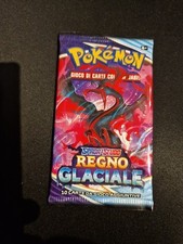 NUOVO SIGILLATO SEALED BUSTINA BOOSTER POKEMON  REGNO GLACIALE ITA
