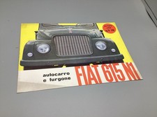 DEPLIANT PUBBLICITARIO FIAT 615 N1 ITALIANO 6 PAG 