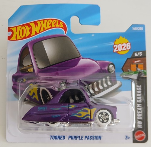 Hot wheels tooned purple - wheels,