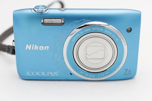Nikon coolpix s3500 turchese - nikon,