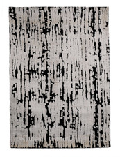 Tappeto Shell - 90x140cm handmade modern design rug wool viscose handknotted