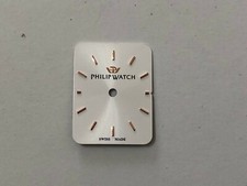 OROLOGIO PHILIP WATCH RICAMBI QUADRANTE RETTANGOLARE NUOVO.9