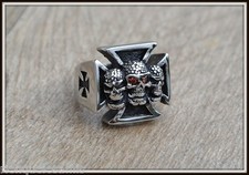 Anello sigillo croce malta - di,