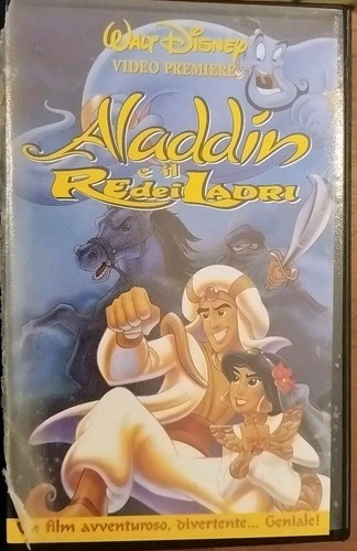 Vhs aladdin dei - vhs, il