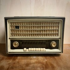 RADIO MAGNADYNE MOD.md 6022 GIRADISCHI A VALVOLE LEGNO COMPLETA NO DUCATI PHILIP