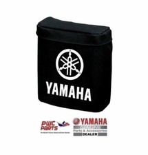 Borsa Yamaha, Colore Nero con Logo Bianco, Autoadesiva, per Barca e Moto d’Acqua